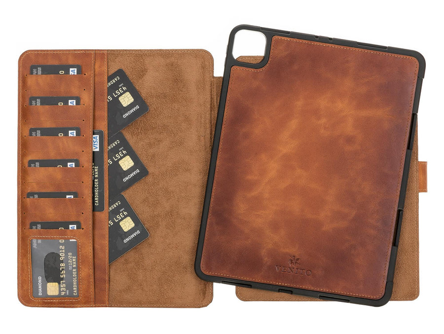 Parma Leather Wallet Case for iPad Pro 11 2021 (3rd Generation)/ 2020 (2nd Generation)/ 2022 (4th Generation)