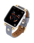 Perugia Leather Slim Band Strap for Apple Watch