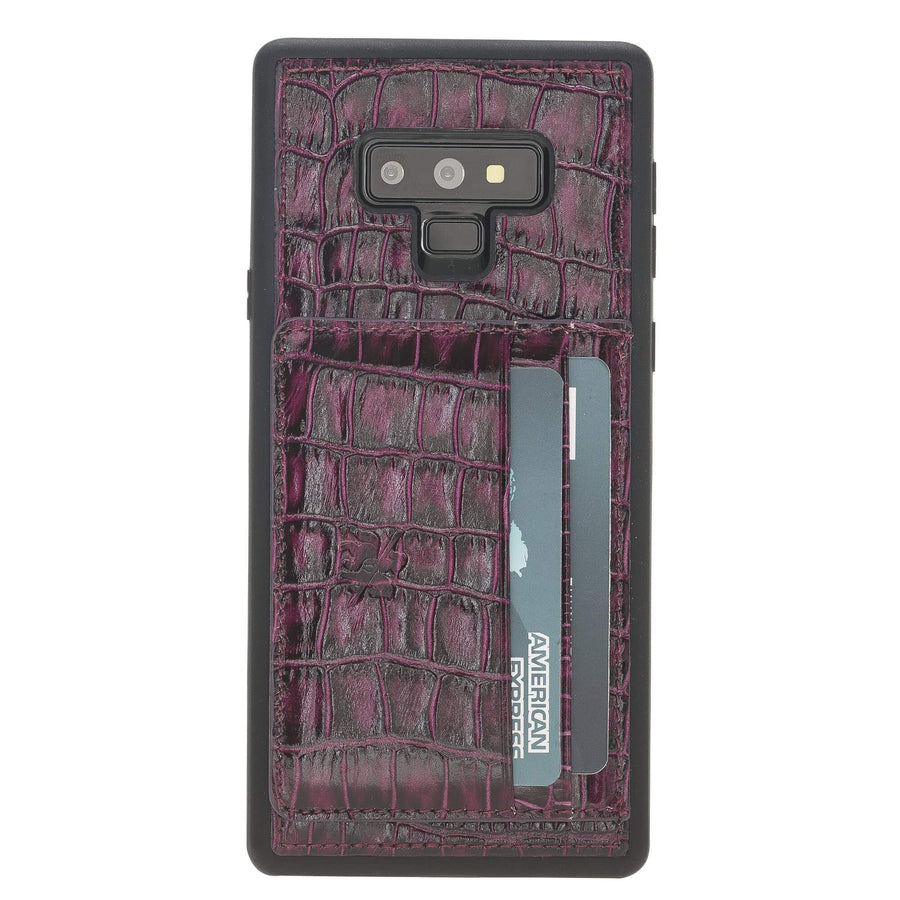 Pisa Snap On Leather Wallet Case with Stand for Samsung Galaxy Note 9