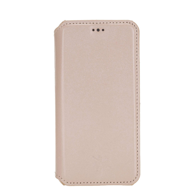 Venice Luxury Pink Leather iPhone 6S Slim Wallet Case with Card Holder - Venito - 5