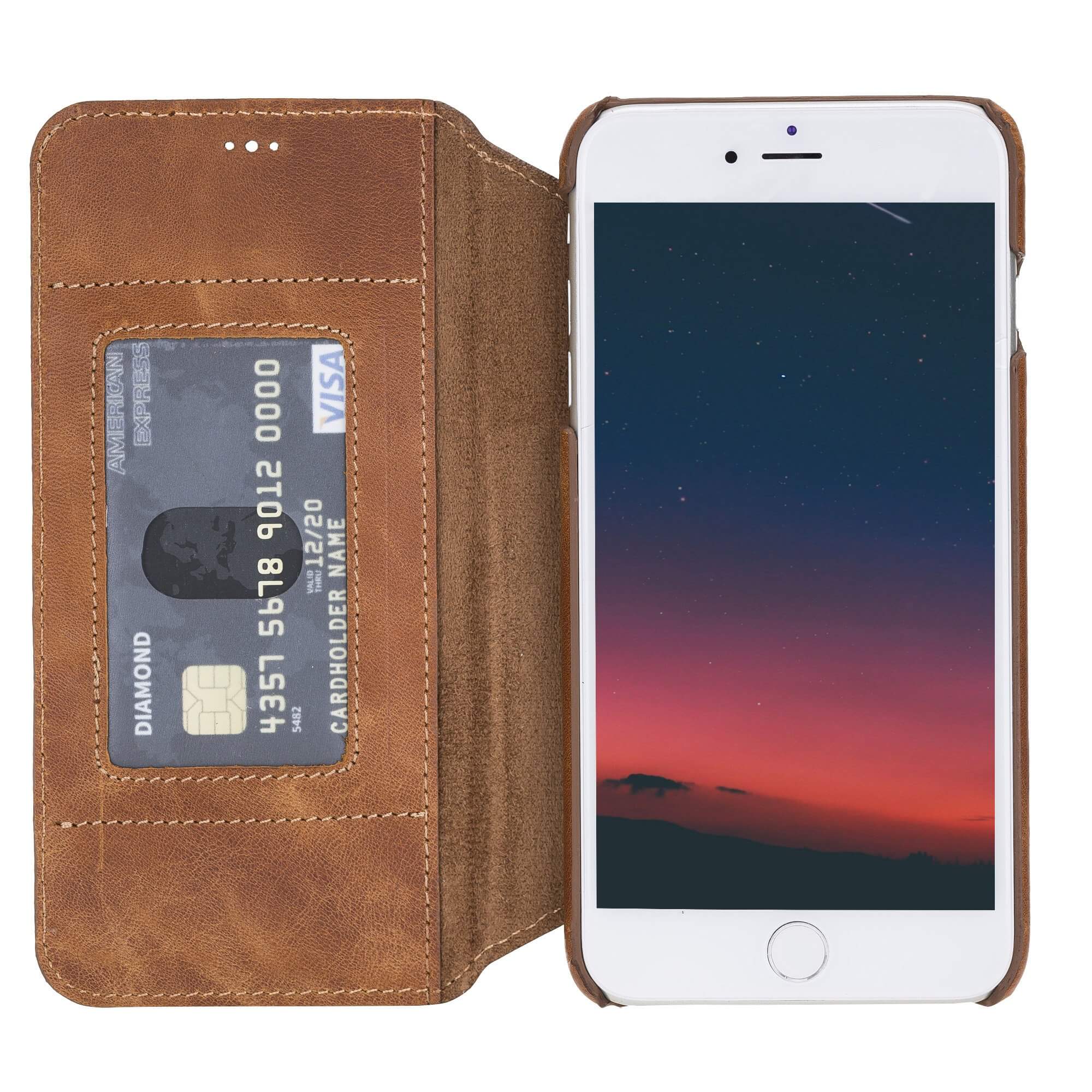 Venice iPhone 8+ Leather Slim Wallet Case Venito – Venito Leather