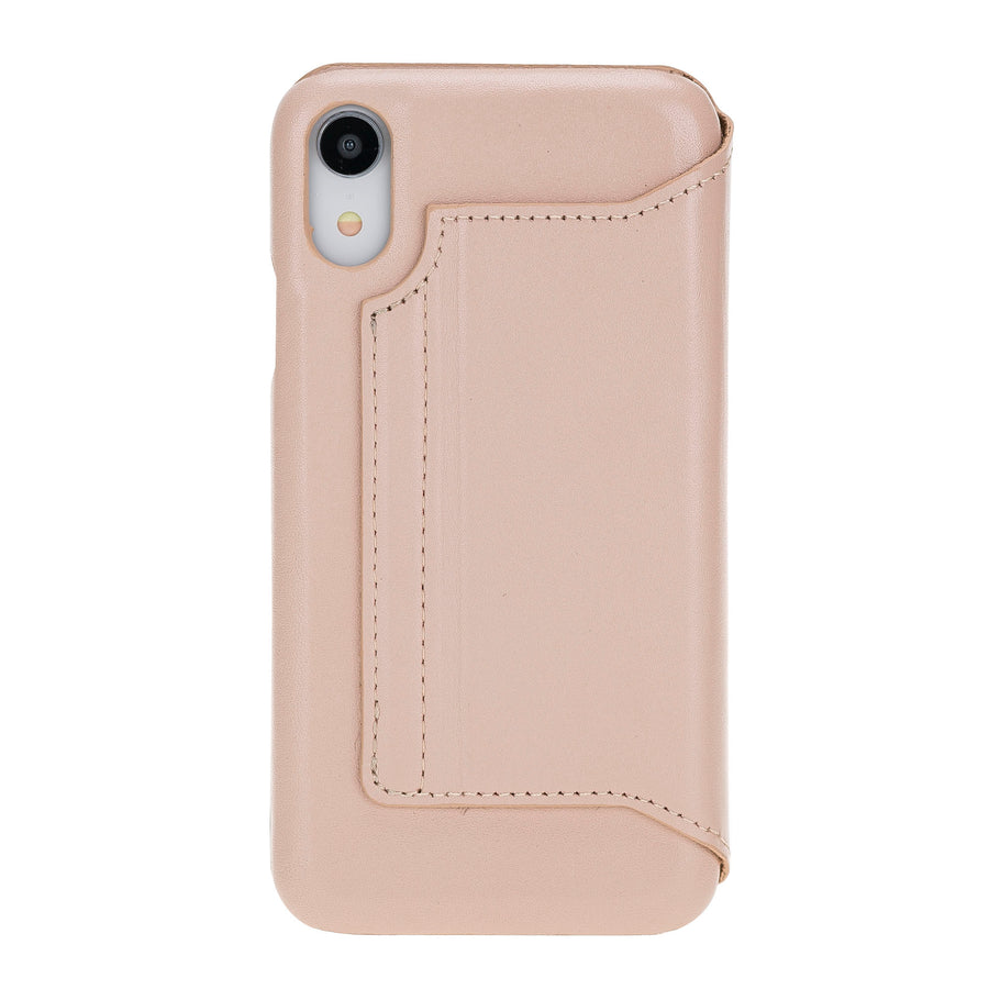Venice Luxury Pink Leather iPhone XR Slim Wallet Case with Card Holder - Venito - 6Venice Luxury Pink Leather iPhone XR Slim Wallet Case with Card Holder - Venito - 6