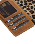 Verona Luxury Leopard Leather iPhone 6 Flip-Back Wallet Case with Card Holder - Venito - 2