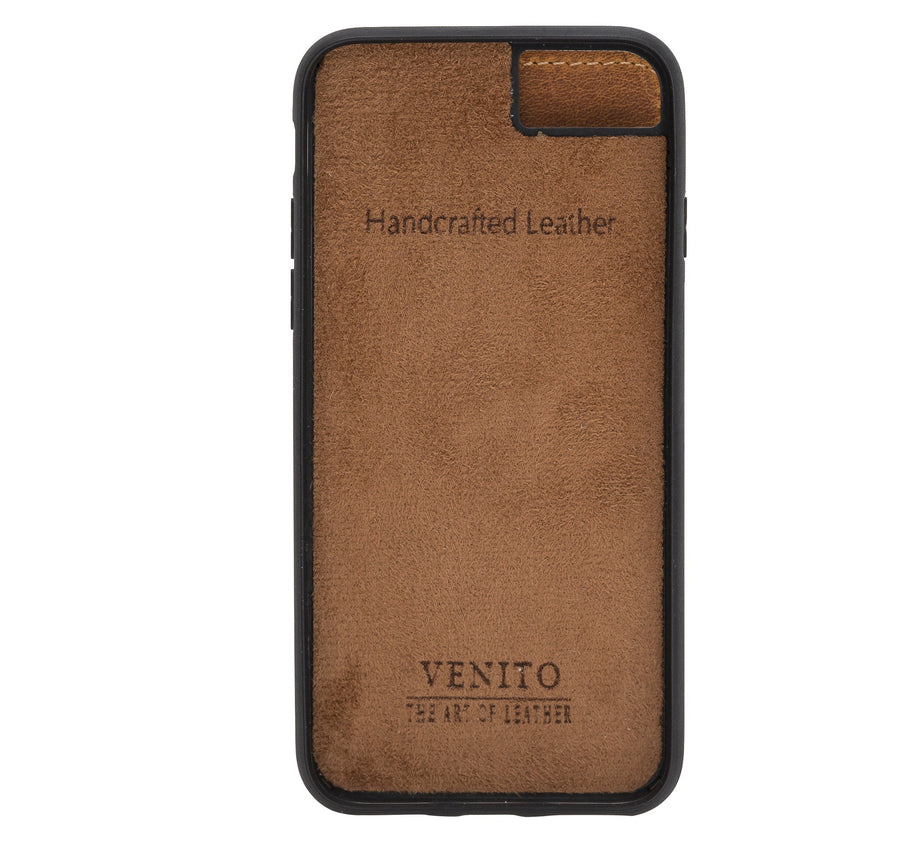 Verona Luxury Leopard Leather iPhone 6 Flip-Back Wallet Case with Card Holder - Venito - 5