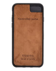 Verona Luxury Black Leather iPhone 6 Flip-Back Wallet Case with Card Holder - Venito - 5
