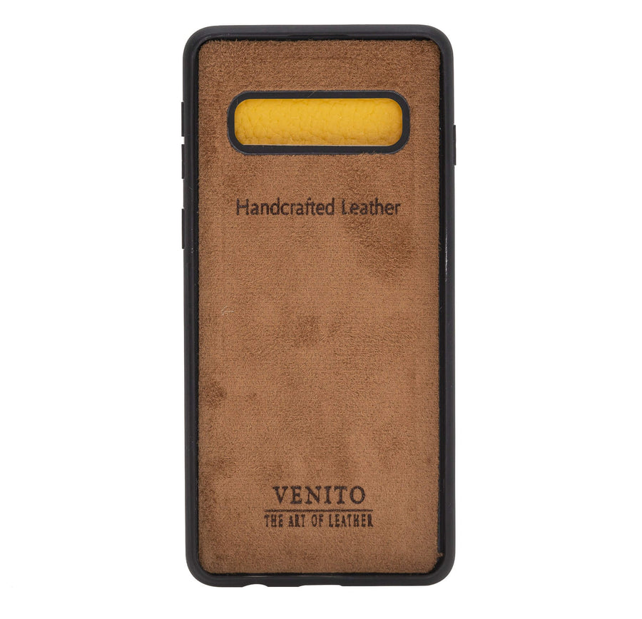 Verona RFID Blocking Leather Slim Wallet Case for Samsung Galaxy S10