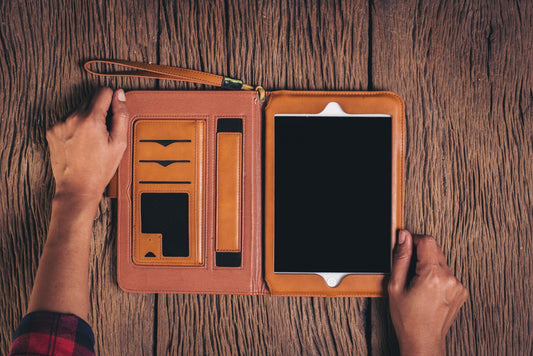 Handcrafted Premium Leather Case for iPad