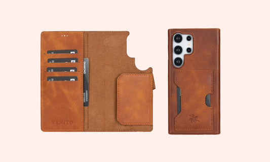 Premium Leather Case for Samsung Galaxy S25
