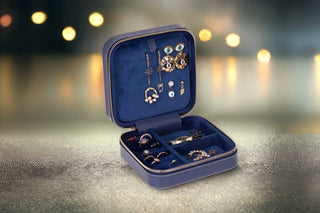 Amanda Leather Jewelry Box: Timeless Elegance Meets Practical Organization
