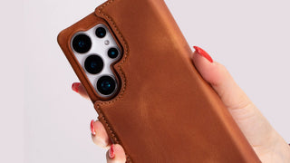 The Samsung Galaxy S25 Deserves More Than Plastic: Why Full Grain Leather Accessories Matter