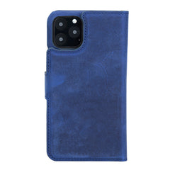 Funda tipo billetera de cuero con bloqueo RFID Florence para iPhone 11 Pro