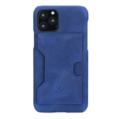 Funda tipo billetera de cuero con bloqueo RFID Florence para iPhone 11 Pro
