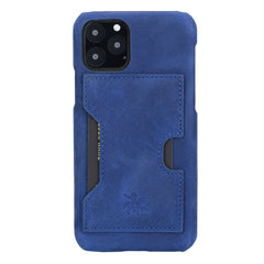 Funda tipo billetera de cuero con bloqueo RFID Florence para iPhone 11 Pro