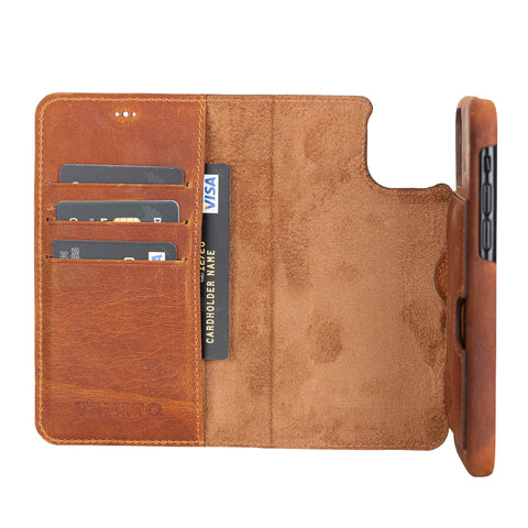 Florence RFID Blocking Leather Wallet Case for iPhone 11 Pro