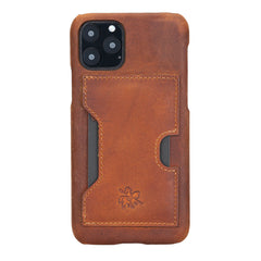 Funda tipo billetera de cuero con bloqueo RFID Florence para iPhone 11 Pro