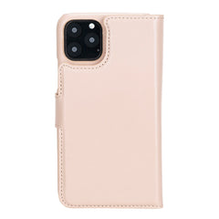 Funda tipo billetera de cuero con bloqueo RFID Florence para iPhone 11 Pro