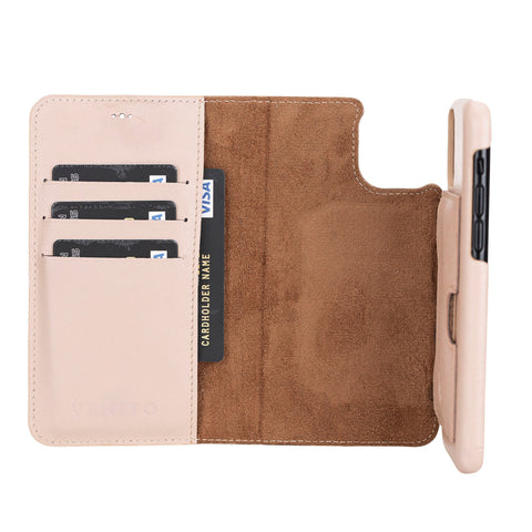 Florence RFID Blocking Leather Wallet Case for iPhone 11 Pro
