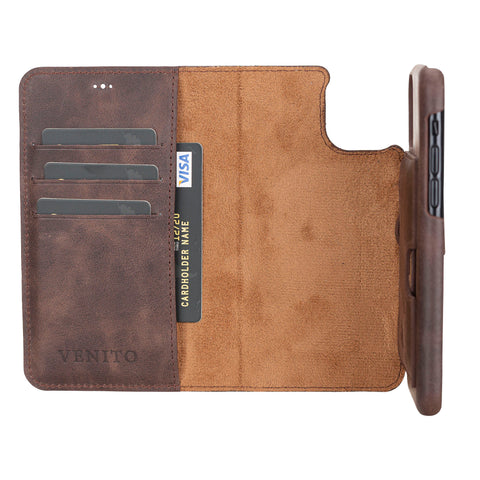 Florence RFID Blocking Leather Wallet Case for iPhone 11 Pro