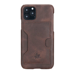 Funda tipo billetera de cuero con bloqueo RFID Florence para iPhone 11 Pro