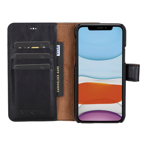 Florence RFID Blocking Leather Wallet Case for iPhone 11 Pro