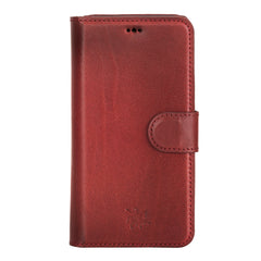 Funda tipo billetera de cuero con bloqueo RFID Florence para iPhone 11 Pro