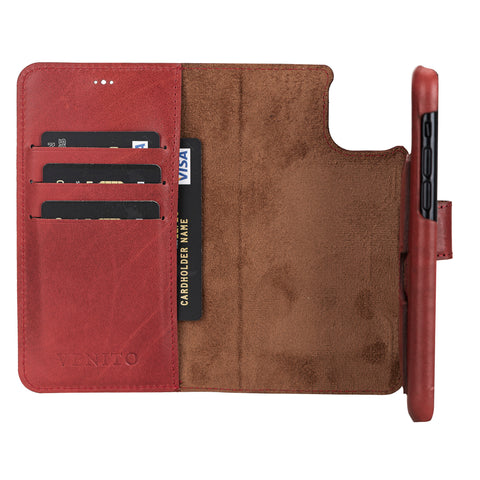 Florence RFID Blocking Leather Wallet Case for iPhone 11 Pro