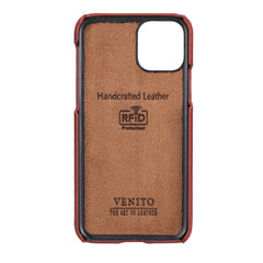 Funda tipo billetera de cuero con bloqueo RFID Florence para iPhone 11 Pro