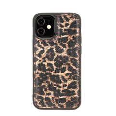 Funda de cuero Lucca Snap On para iPhone 12 Mini