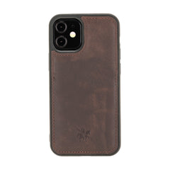 Lucca Snap On Leather Case for iPhone 12 Mini