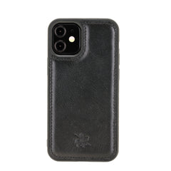 Funda de cuero Lucca Snap On para iPhone 12 Mini