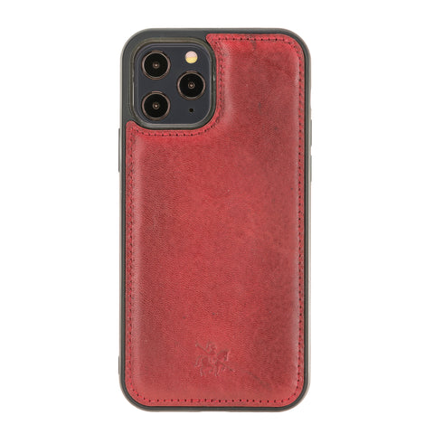 Lucca Snap On Leather Case for iPhone 12 Pro