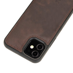 Lucca Snap On Leather Case for iPhone 12 Mini