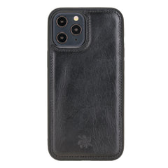 Funda de cuero Lucca Snap On para iPhone 12 Pro Max