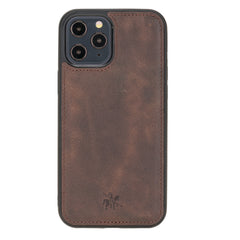 Funda de cuero Lucca Snap On para iPhone 12 Pro Max