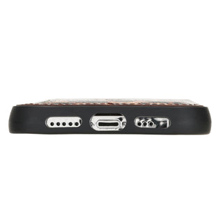 Funda tipo billetera de cuero Capri Snap On para iPhone 12 Pro Max