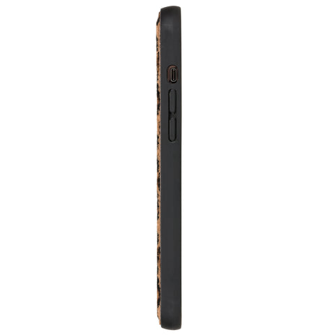 Funda de cuero Lucca a presión para iPhone 12