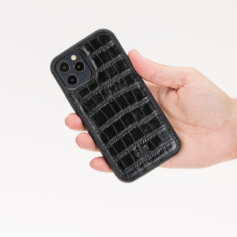 Lucca Snap On Leather Case for iPhone 12 Pro