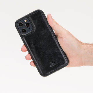 Lucca Snap On Leather Case for iPhone 12 Pro Max