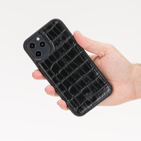 Lucca Snap On Leather Case for iPhone 12 Pro Max