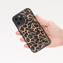 Funda de cuero Lucca Snap On para iPhone 12 Pro Max