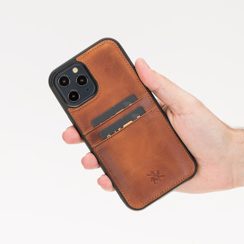 Capri Snap On Leather Wallet Case for iPhone 12 Pro