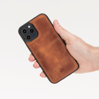 Lucca Snap On Leather Case for iPhone 12 Pro Max