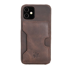 Funda tipo billetera de cuero con bloqueo RFID Florence para iPhone 12 Mini
