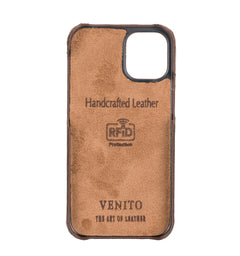 Funda tipo billetera de cuero con bloqueo RFID Florence para iPhone 12 Mini