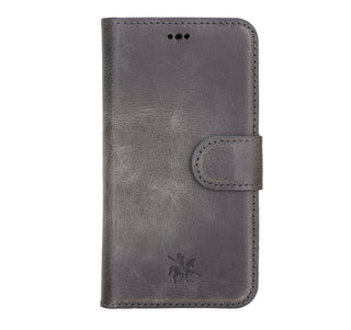 Florence RFID Blocking Leather Wallet Case for iPhone 12 Mini