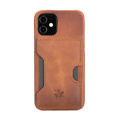Funda tipo billetera de cuero con bloqueo RFID Florence para iPhone 12 Mini