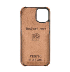 Funda tipo billetera de cuero con bloqueo RFID Florence para iPhone 12 Mini