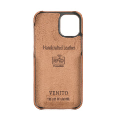 Funda tipo billetera de cuero con bloqueo RFID Florence para iPhone 12 Mini