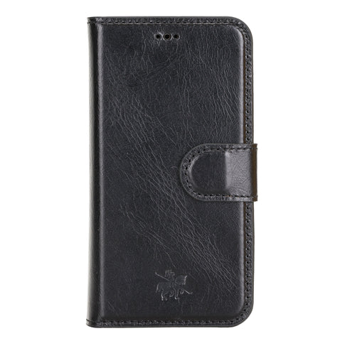 Florence RFID Blocking Leather Wallet Case for iPhone 12 Mini
