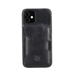 Funda tipo billetera de cuero con bloqueo RFID Florence para iPhone 12 Mini